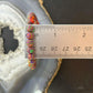 Sterling Silver 6mm Mexican Calcite Beads Bracelet For Women