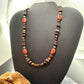 Carolyn Pollack Sterling Silver Tiger's Eye & Jasper 17"-20" Necklace For Women