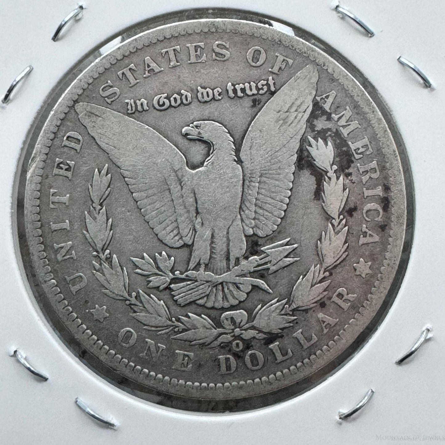 1890-O US 90% Morgan Silver Dollar G-VG #61424-7GO