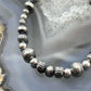 Carolyn Pollack Sterling Silver Navajo Pearl Style Beads Bracelet 7" w/Toggle For Women