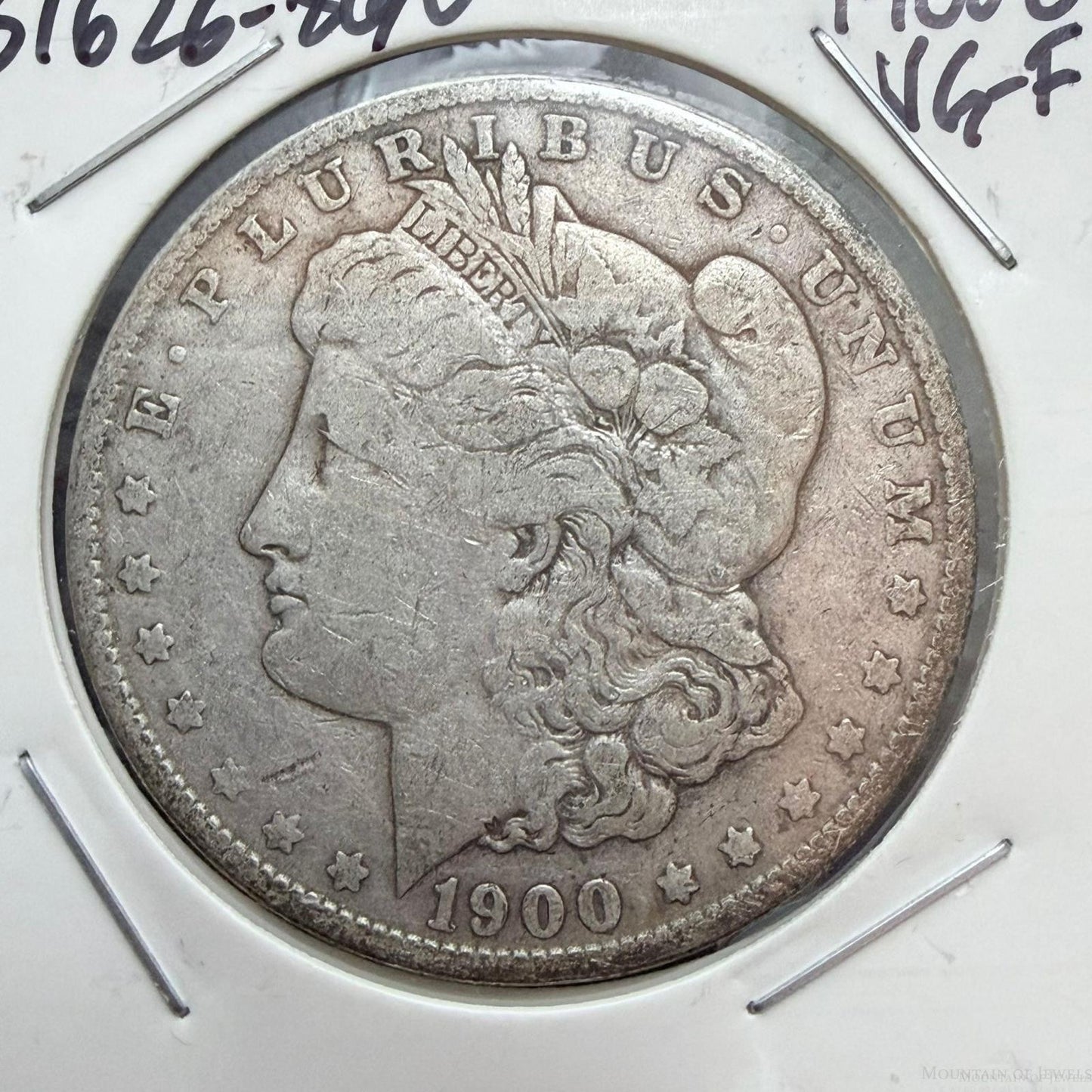 1900-O US 90% Morgan Silver Dollar VG-F #51626-8GU
