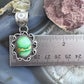 Sterling Silver Southwestern Style High Grade Sierra Bella Turquoise Pendant For Women