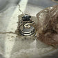 Carolyn Pollack Sterling Silver Oval Labradorite Decorated Ring Size 5 For Women