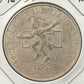 1968 Mexico XIX Olympic Games Aztec Ball Player 25 Pesos Silver Coin #7920-3E