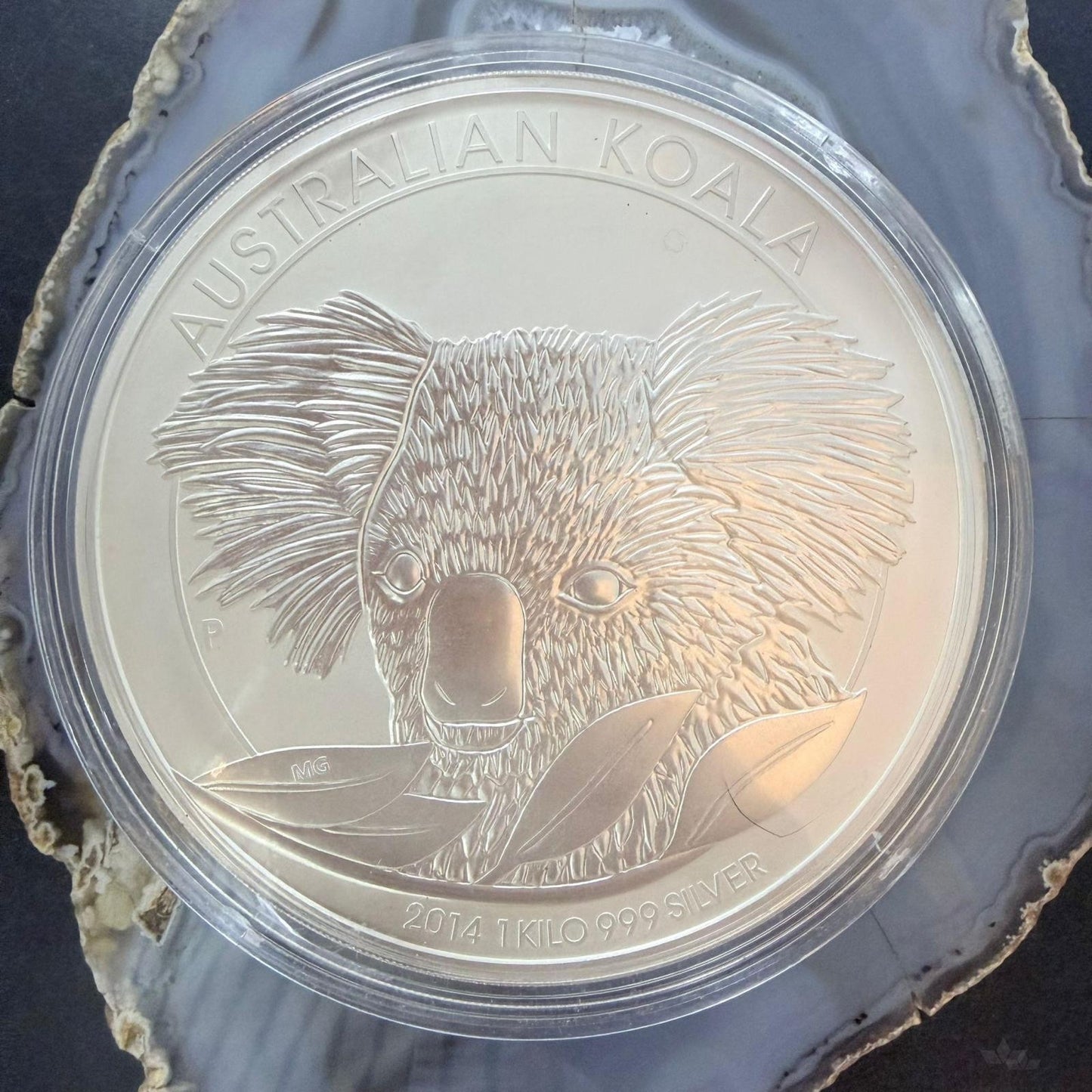 2014 $30 Australian Koala 1 Kilo .999 Fine Silver Round Perth Mint