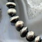Carolyn Pollack Sterling Silver Navajo Pearl Style Beads Stretch Bracelet For Women