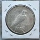 1925 90% US Peace Silver Dollar VF-XF #60124-4GE