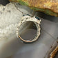 Carolyn Pollack Sterling Sterling Faceted London Blue Topaz Doublet Ring Size 8 For Women