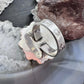 Sterling Silver Southwestern Style Composite Turquoise Cluster Ring For Women