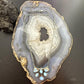 Sterling Silver Southwestern Style Golden Hill Turquoise 22" Necklace For Women