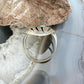 Brenda Boyd Native American Sterling Silver Bear Claw w/Turquoise Size 7.5 Ring For Women