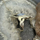 Carolyn Pollack Sterling Silver Moonstone & Amethyst Ring Size 8 For Women