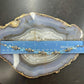 Carolyn Pollack Southwestern Style Sterling Silver Bead and Blue Topaz Necklace For Women