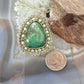 Sterling Silver Eilat Stone with Pearls Beads Fashion Brooch/Pendant For Women