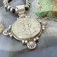 1936 Genuine 90% Silver US Walking Liberty Half Dollar Decorated Unisex Pendant