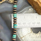 Southwestern Style Copper 8mm Navajo Pearl Saucer & Turquoise Disk Necklace For Women