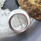Sterling Silver Electroform Tapered Round Dome Fashion Ring For Women, Taxco Mexico