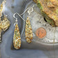 Sterling Silver Teardrop River Jasper Slab Dangle Earrings For Women #197