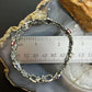 Carolyn Pollack Sterling Oval Lapis, Coral, White Jasper Link Bracelet For Women