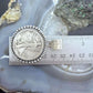 Genuine 90% Silver 1942 US Walking Liberty Half Dollar Decorated Unisex Pendant