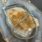 Sterling Silver Southwestern Style 5 mm Navajo Pearl Beads 18"-20" Necklace For Women
