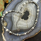 Carolyn Pollack Sterling Silver 5mm-10mm with Howlite Beads 16"-18" Necklace For Women
