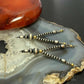 Various Sizes Navajo Pearl Beads Sterling Silver Dangle Earrings For Women