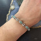 Carolyn Pollack Sterling Silver 7 Oval Aventurine Link Bracelet For Women