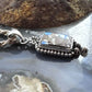 Sterling Silver Southwestern Style Golden Hill Turquoise Decorated Pendant For Women