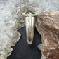 Carolyn Pollack Sterling Silver Oval Horizontal Peridot Decorated Shank Ring For Women