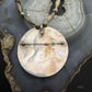 Vintage Native American Silver Zuni Pendant/Brooch Inlay Cardinal Bird Necklace For Women