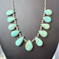 Sterling Silver Southwestern Style Kingman Turquoise 20" Necklace For Women