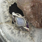 Carolyn Pollack Sterling Silver Moonstone& Amethyst, Smoky Quartz Ring Size 8 For Women