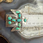 Sterling Silver Southwestern Style Kingman Turquoise Thunderbird Pendant Necklace For Women #1