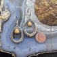 Carolyn Pollack Southwestern Style Sterling Silver Picture Jasper Dangle Earrings For Women