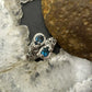 Carolyn Pollack Sterling Silver Faceted London Blue Topaz Bypass Ring For Women