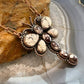 Copper Southwestern Style Wild Horse Dragonfly Pendant Necklace For Women