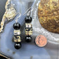 Tommy & Rosita Singer Sterling Silver Onyx Beads Dangle Earrings For Women
