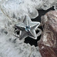 Carolyn Pollack Sterling Silver Faceted London Blue Topaz Decorated Star Ring For Women