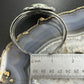 Sterling Silver Southwestern Style Large Teardrop Variscite Bracelet For Women #1