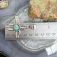 Sterling Silver Southwestern Style Rounded Mohave Turquoise Unisex  Zia Pendant #1