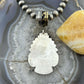 Tommy & Rosita Singer Sterling Silver Overlay w/Turquoise Unisex Pendant #1