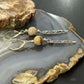 Carolyn Pollack Sterling Silver Picture Jasper Bead Decorated Dangle Earrings For Women
