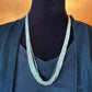 Carolyn Pollack Sterling  Silver 25 Strand Liquid Silver 24"-26" Necklace For Women