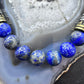 Tommy & Rosita Singer Sterling Silver Lapis/Multistone Beads 20" Necklace For Women