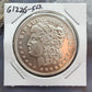1.0 Troy Ounce .999 Pure Silver Morgan Design Round Silver Trade Unit #61226-5LX