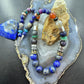 Tommy & Rosita Singer Sterling Silver Lapis/Multistone Beads 20" Necklace For Women