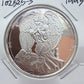 Vintage US 1995 One Troy Ounce .999 Fine Silver Holiday Theme #102525-3HXPE