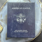 2000 Vintage US 1.0 Troy Ounce Fine Silver American Eagle Round Proof W/Box #OX