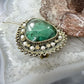 Sterling Silver Eilat Stone with Pearls Beads Fashion Brooch/Pendant For Women